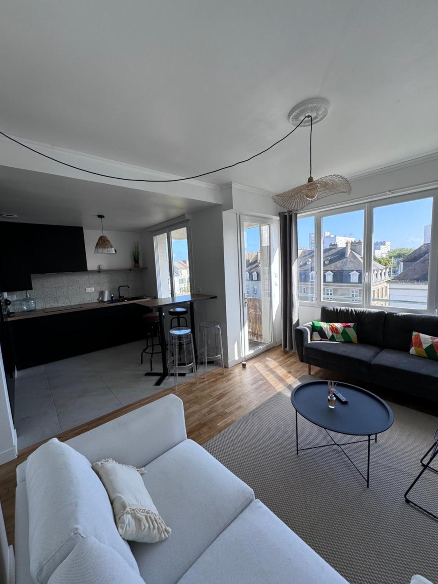 Charmant Appartement T3 Avec Balcon, Centre-Ville โลริอ็อง ภายนอก รูปภาพ